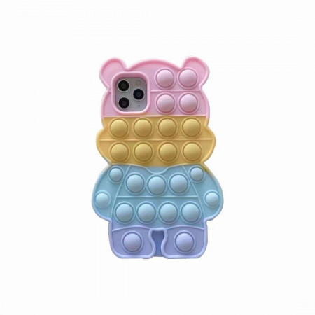 Coque iPhone Pop It : Ourson